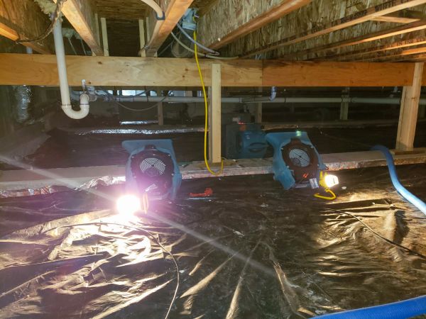 Crawlspace Water Removal in Lehi